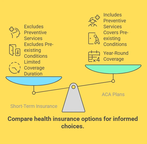 How is Short-Term Health Insurance Different from ACA Plans