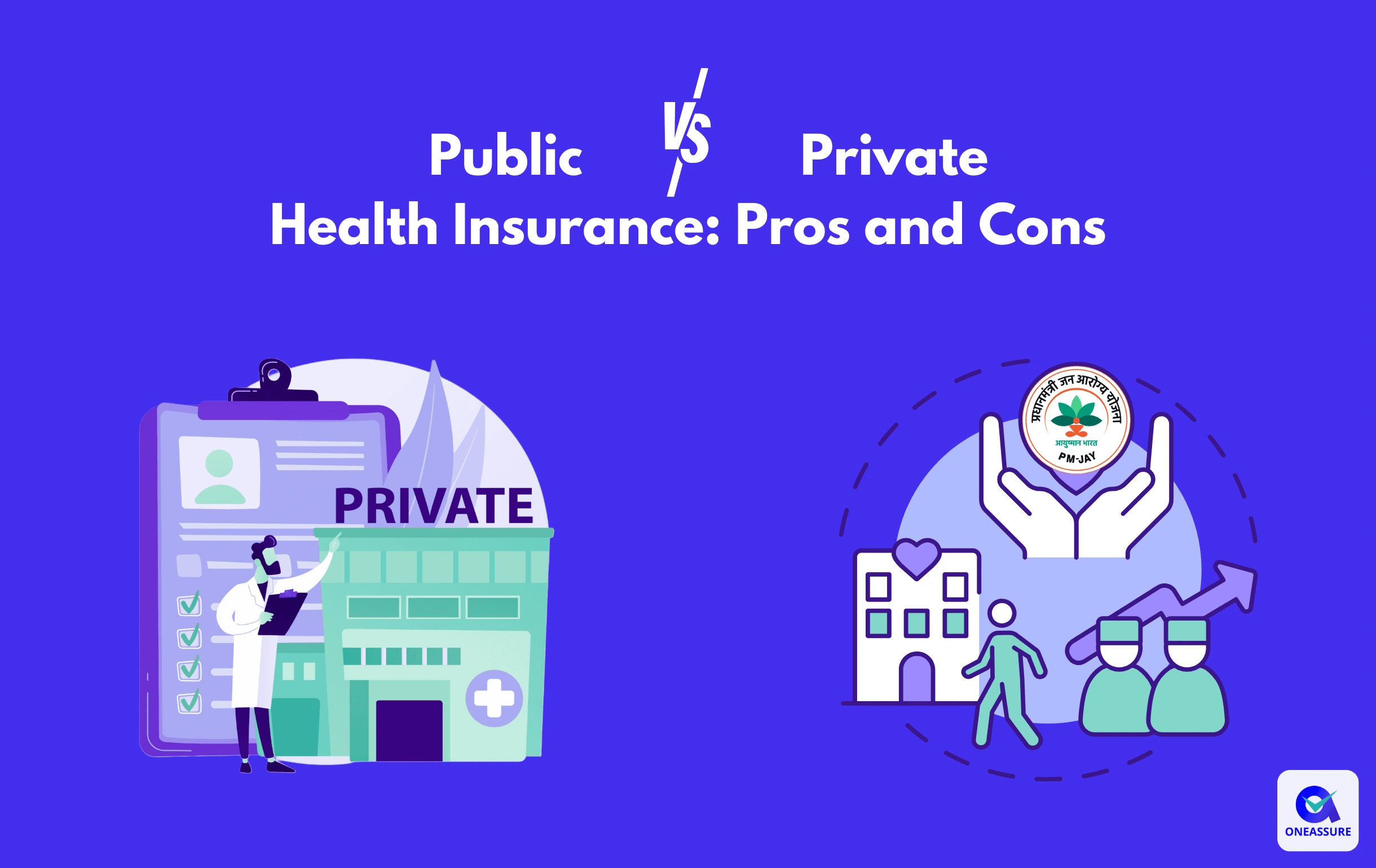Comparing Private vs. Public Health Insurance